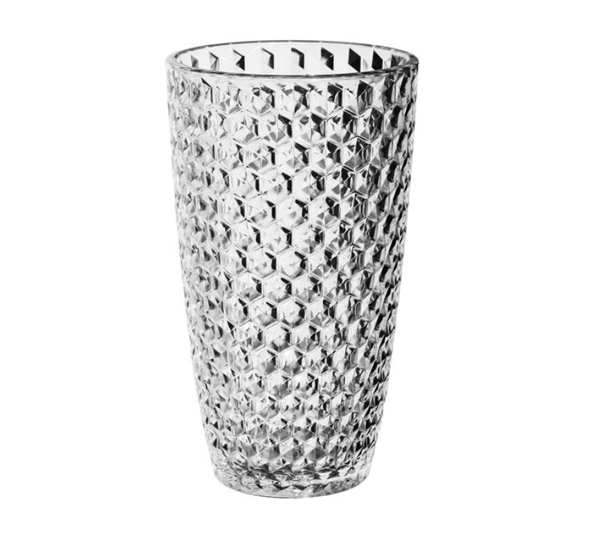 TUMBLER HIGHBALL ACRYLIC DIAMOND CUT