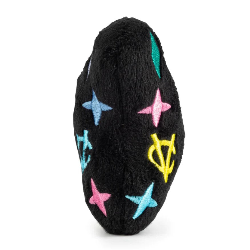 DOG TOY BLACK VUITON BONE