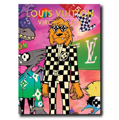 BOOK "LOUIS VUITTON: VIRGIL ABLOH" (Classic Cartoon Cover)