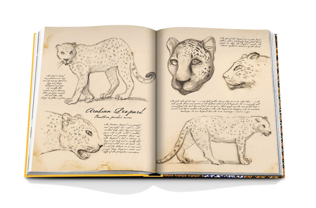 BOOK "ARABIAN LEOPARD" #60187