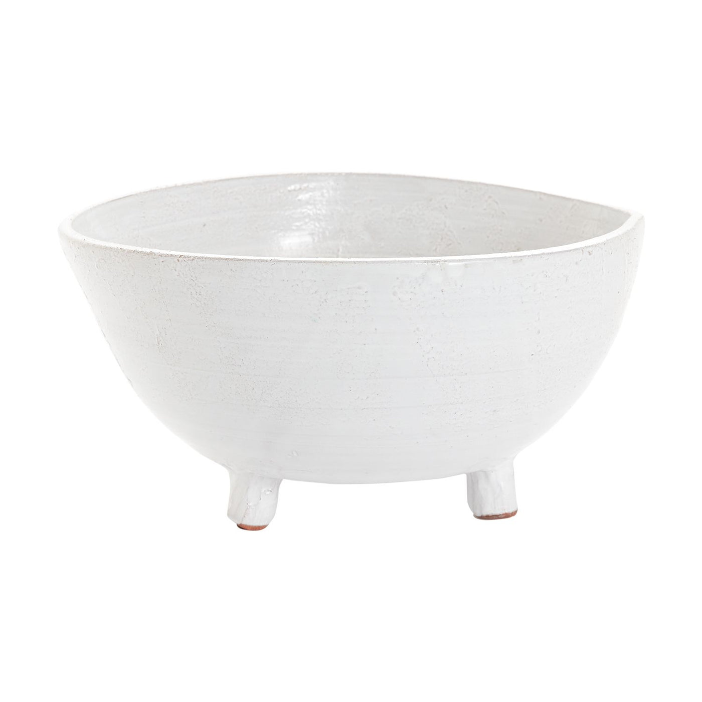 BOWL WHITE WITH LEGS