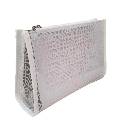 CLUTCH LATTICE WHITE CLEAR (Available in 2 Sizes)