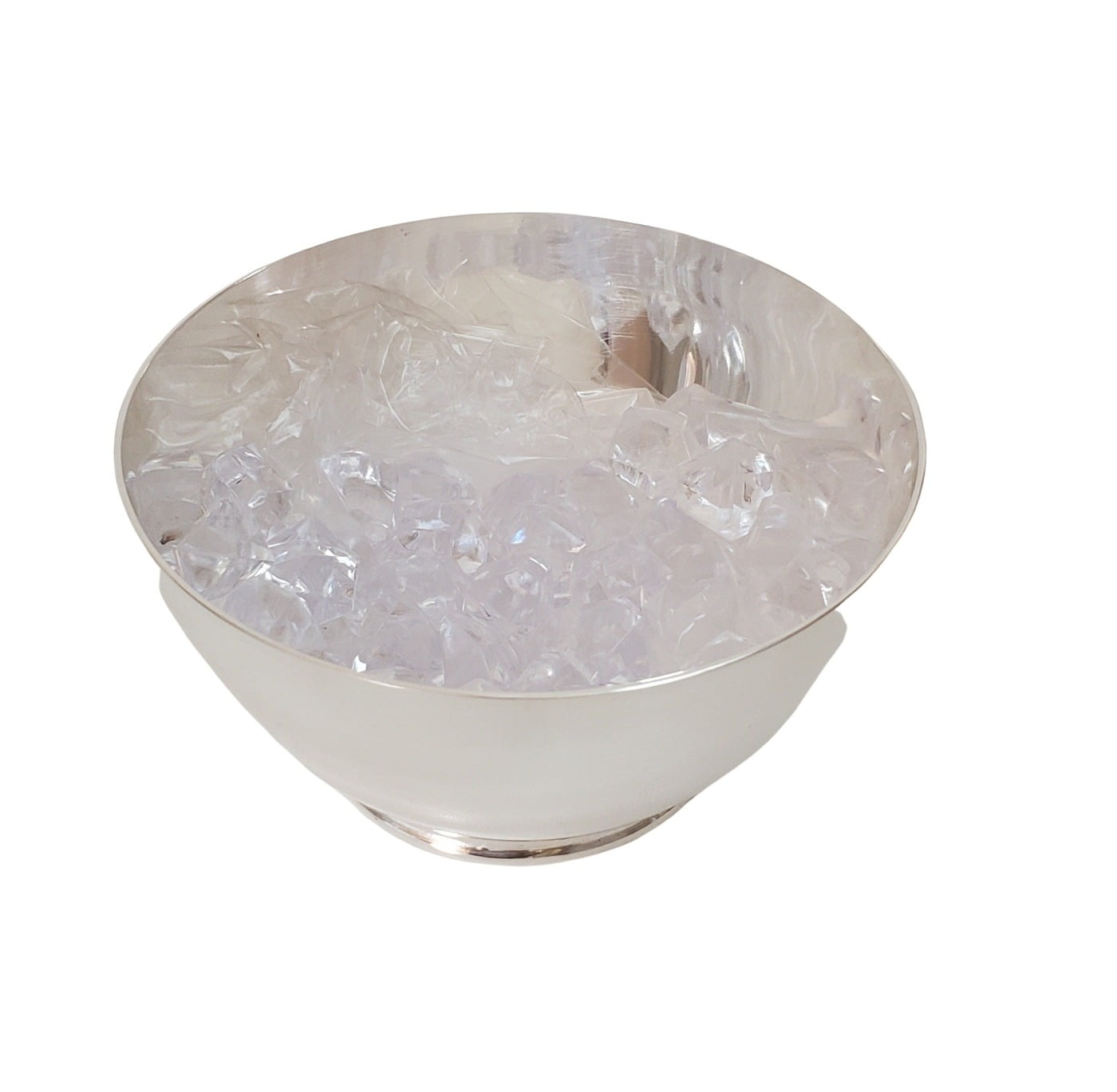 BOWL WITH CAVIAR GLASS INSERT