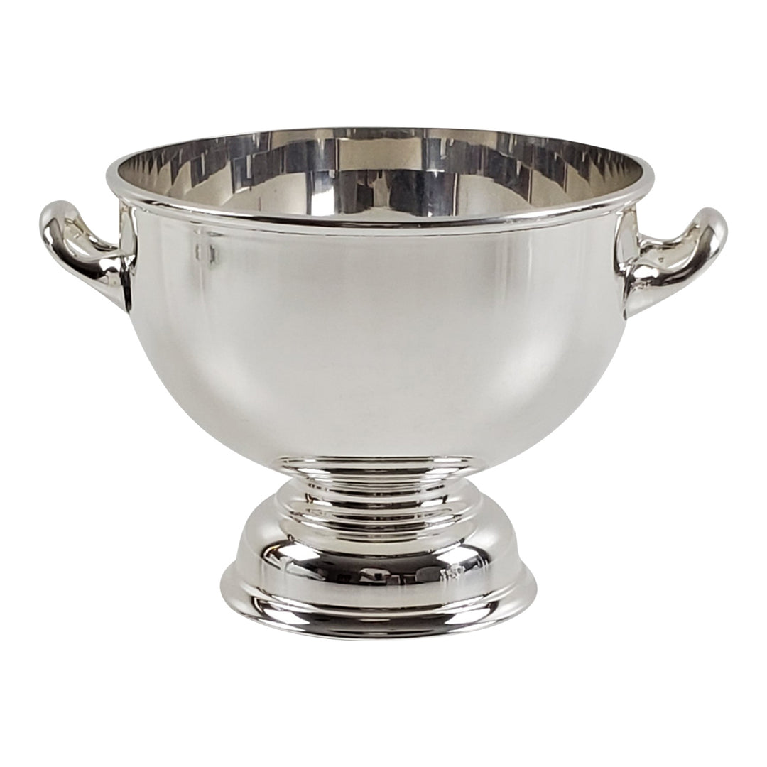 BOWL WITH SILVER HANDLES