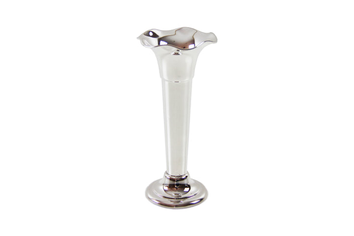 VASE WAVY EDGE SILVER PLATED