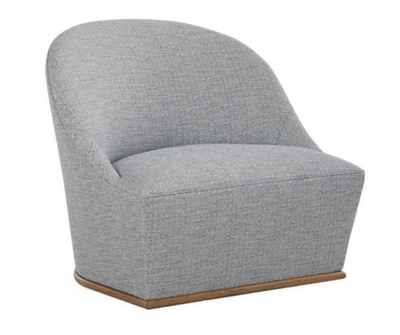 CHAIR SWIVEL TULUM IN MERCURY
