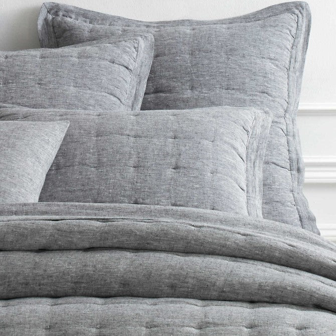 SHAM LUSH LINEN BLACK PUFF #63092