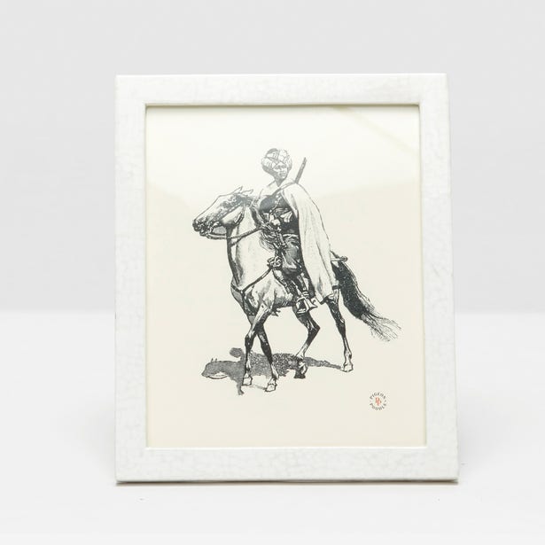 FRAME WHITE LACQUERED EGGSHELL