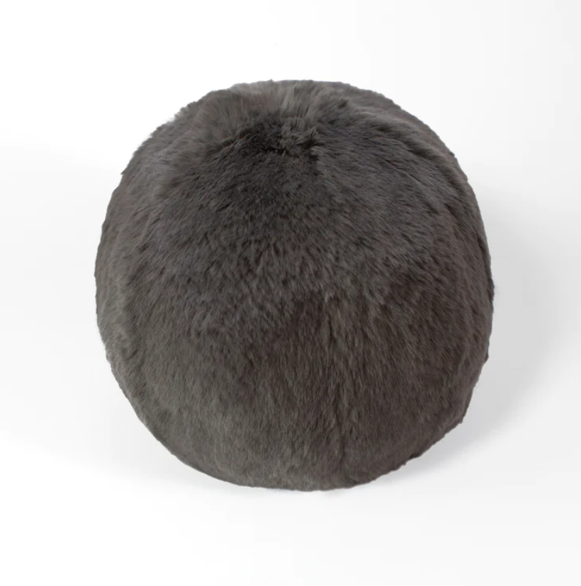 EVELYNE PRELONGE PILLOW SMOKY GREY SNOWBALL (Available in 2 Sizes)