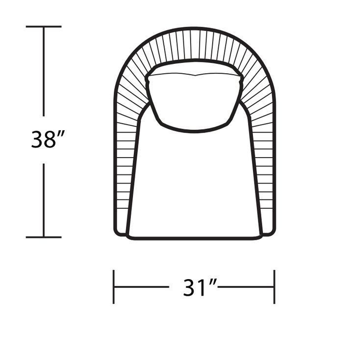 CHAIR VIKI SWIVEL IN YACHT CLUB RATTAN #63252