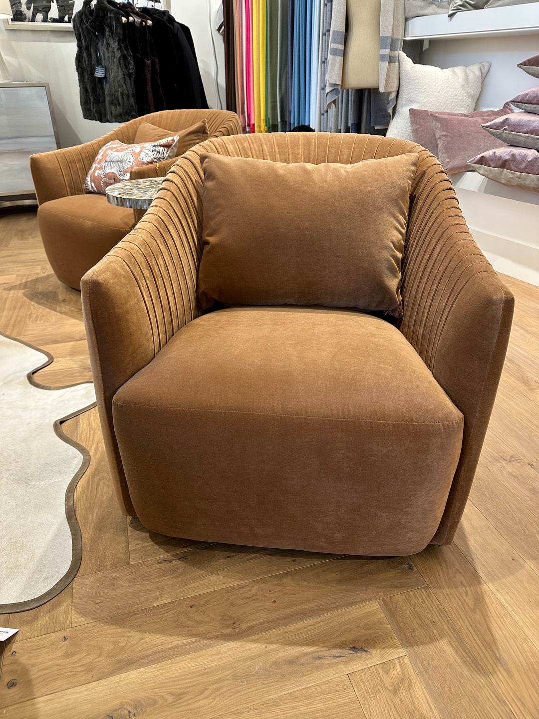 CHAIR VIKI SWIVEL IN YACHT CLUB RATTAN #63252