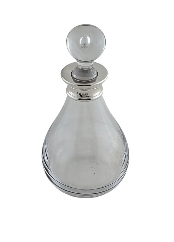 DECANTER ENGLISH STERLING CRYSTAL