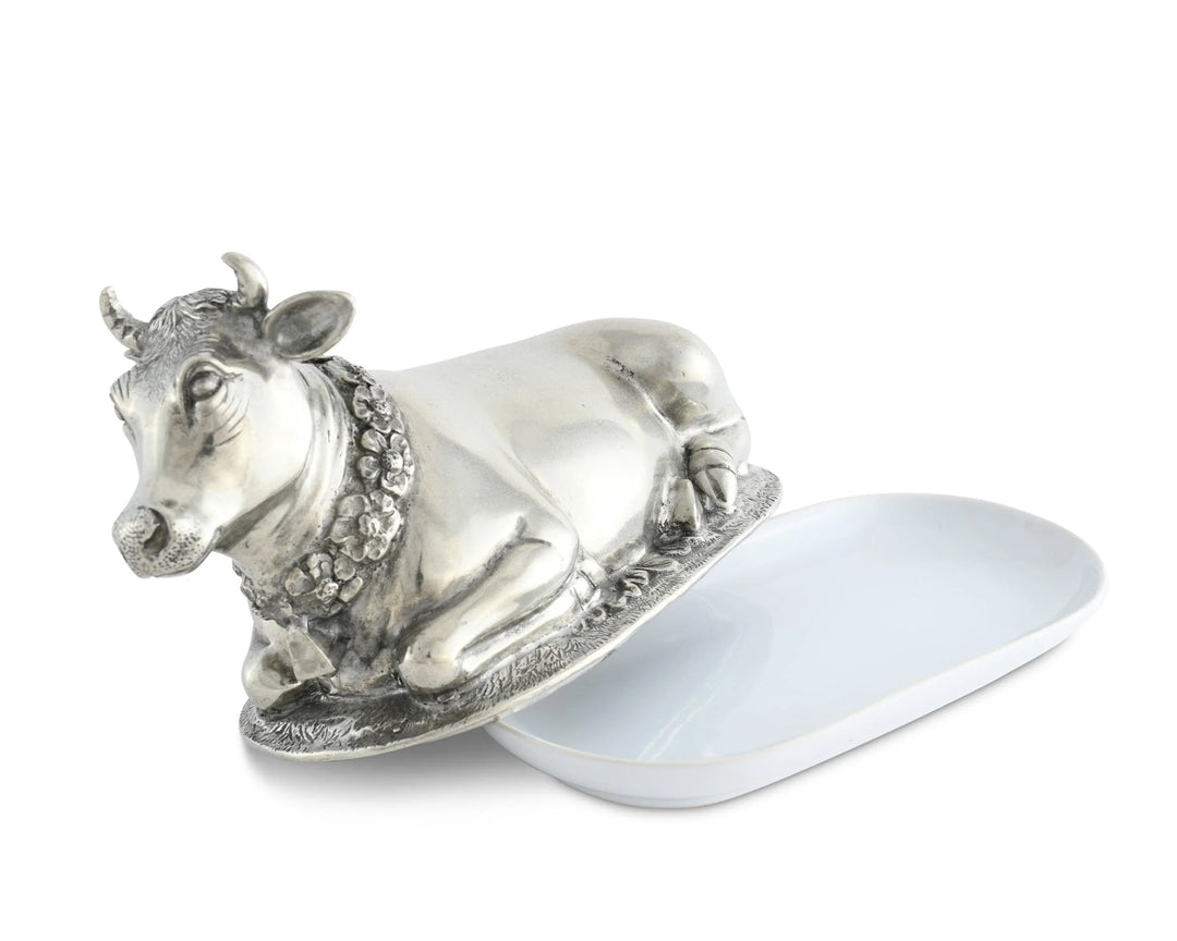BUTTER DISH MABEL COW