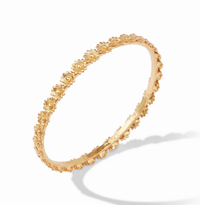 JULIE VOS BANGLE FLORA STACKING (Available in 2 Sizes)