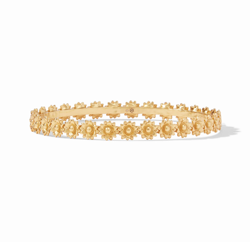 JULIE VOS BANGLE FLORA STACKING