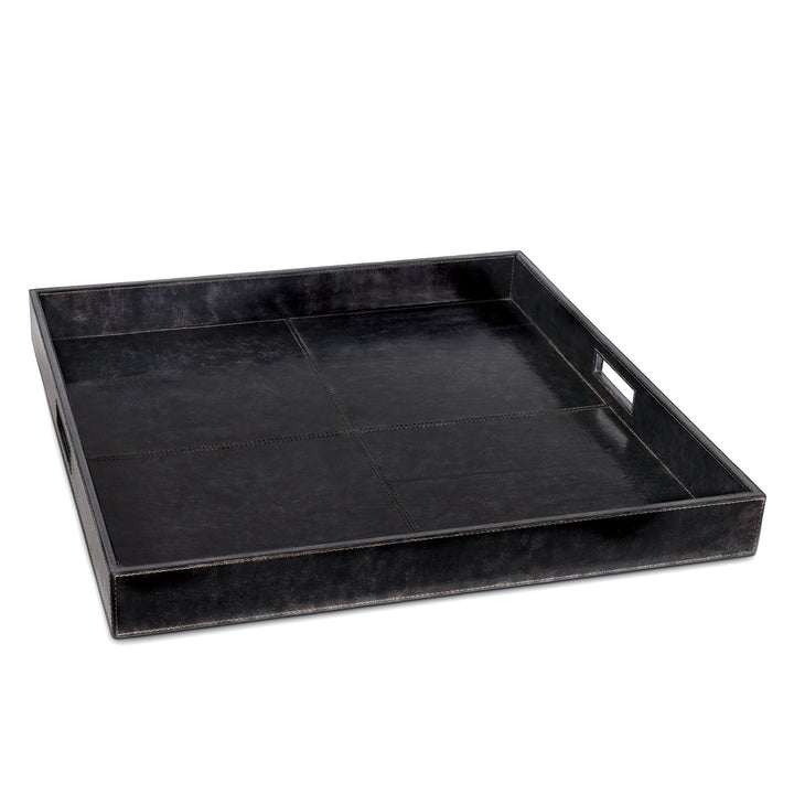 TRAY LEATHER SQUARE