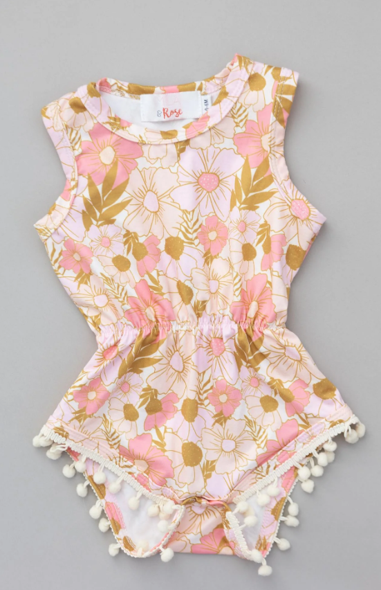 ROMPER POM POM SUMMER GARDEN