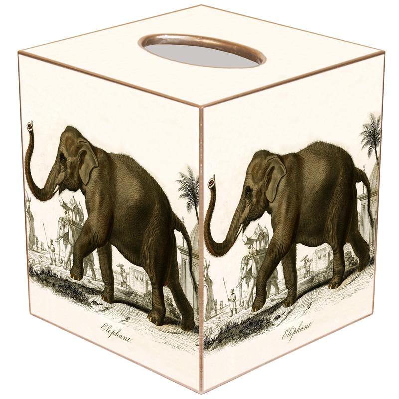 TISSUE BOX ELEPHANT