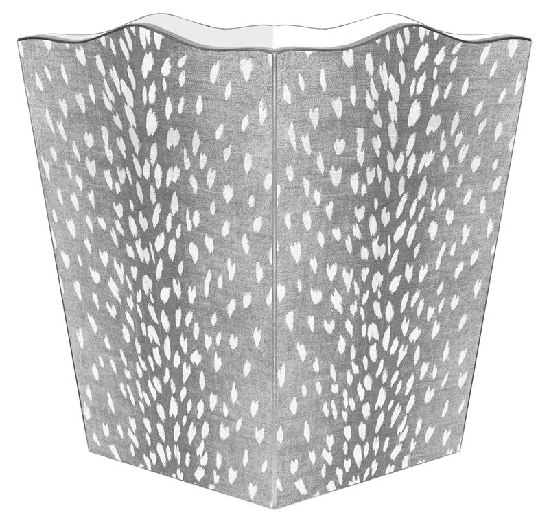 WASTE BASKET ANTELOPE GREY