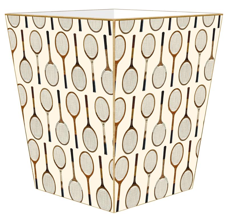 WASTE BASKET TENNIS RACKET #64080
