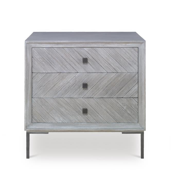 DETAILS II THREE DRAWER SMALL NIGHTSTAND #64157