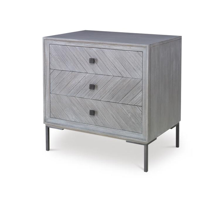 DETAILS II THREE DRAWER SMALL NIGHTSTAND #64157