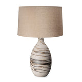 LAMP BEACHSTONE TALL WITH SHADE