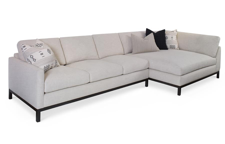 SECTIONAL 2PC NOBU IN JEPSON SHELL #64511