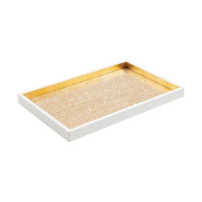 TRAY PEBBLE GOLD SMALL