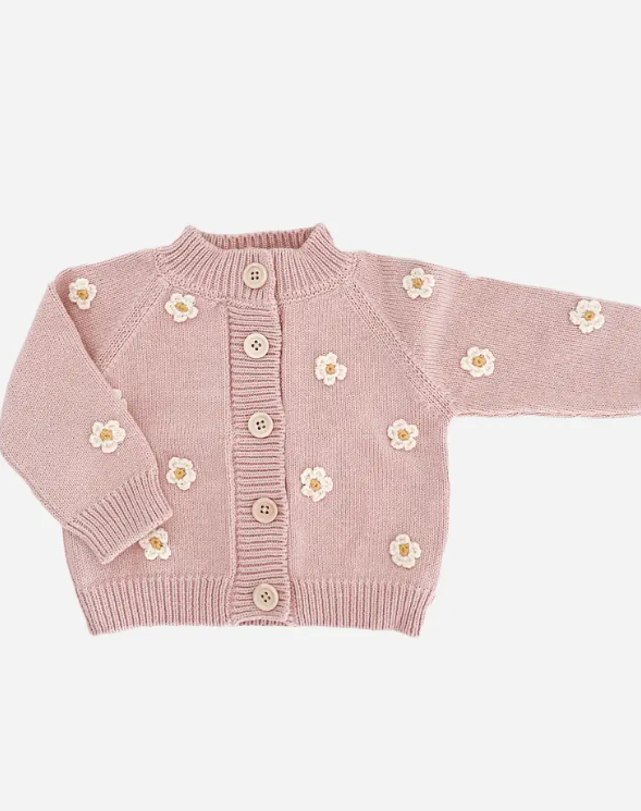 CARDIGAN FLOWER BLUSH