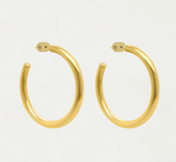EARRINGS MIDI DUNE HOOPS