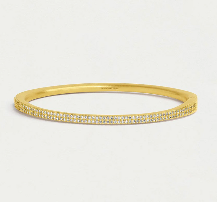 BANGLE HINGE SIGNATURE PAVE #64671