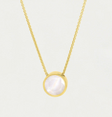NECKLACE SIGNATURE PENDANT MOONSTONE
