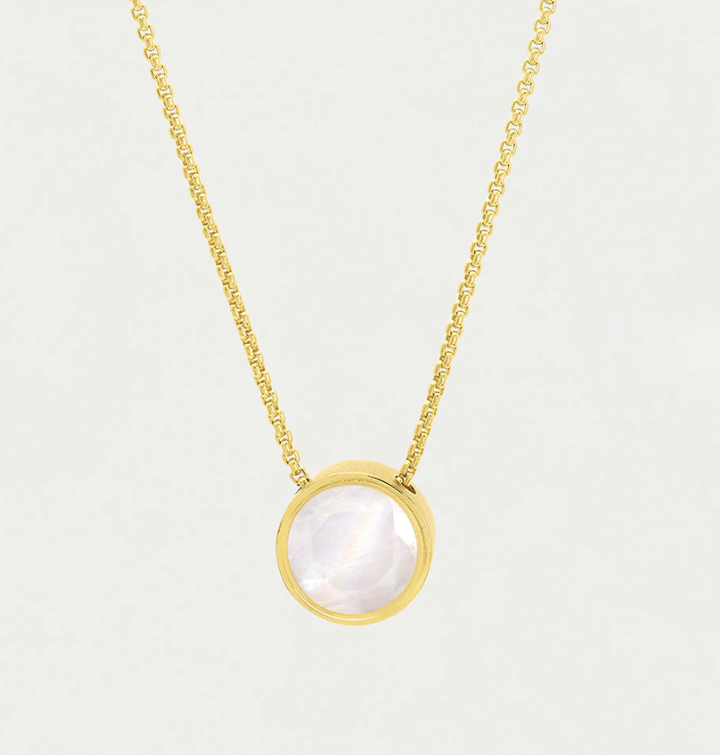 NECKLACE SIGNATURE PENDANT MOONSTONE