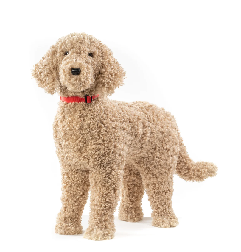 DOG FOOTREST GOLDEN DOODLE