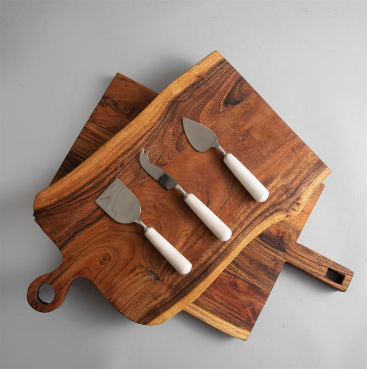 S/3 CHEESE KNIVES MARBLE #55303