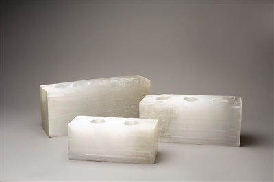 VOTIVE HOLDER SELENITE