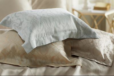 LEGNA BEDDING COLLECTION AGADIR  (Flat Sheets, Fitted Sheets, Bedskirts)