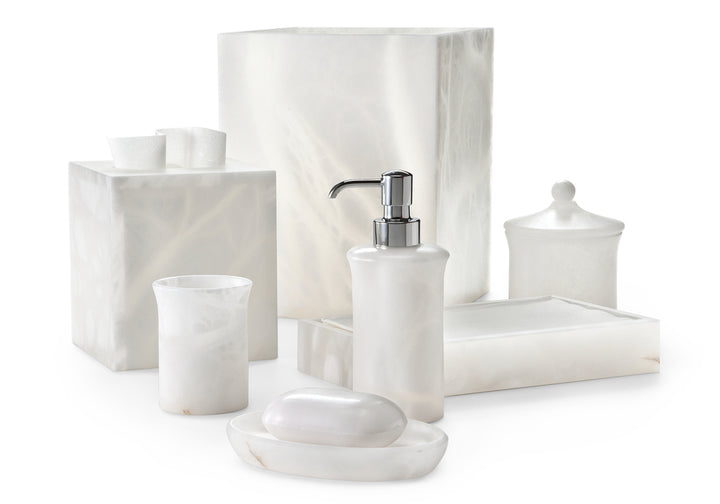 BATH ACCESSORIES ALISA WHITE