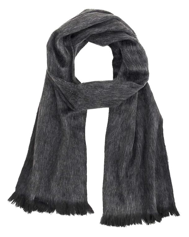 SCARF ALPACA CHARCOAL #45220