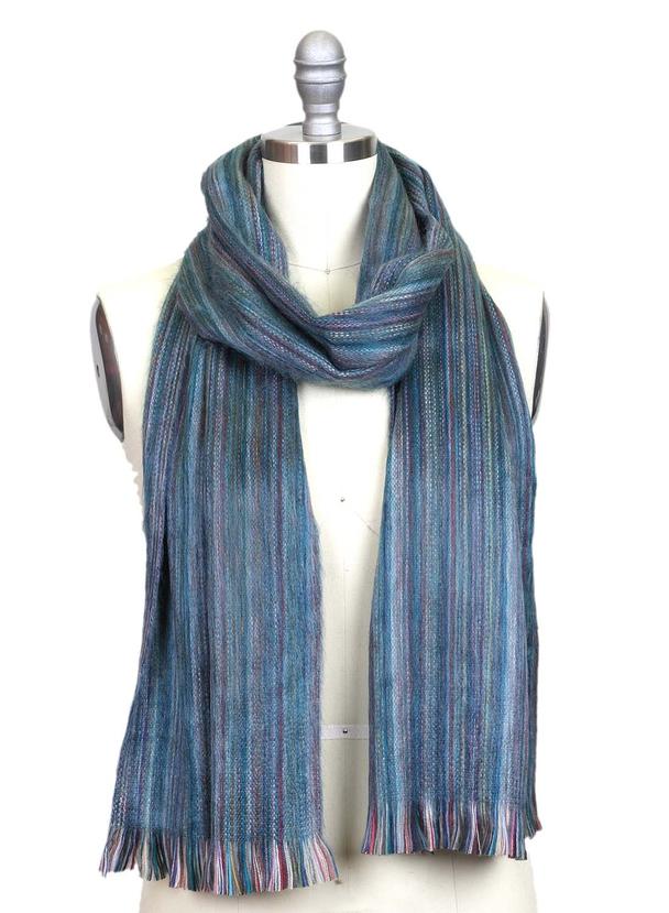 SCARF ALPACA INDIGO #40070