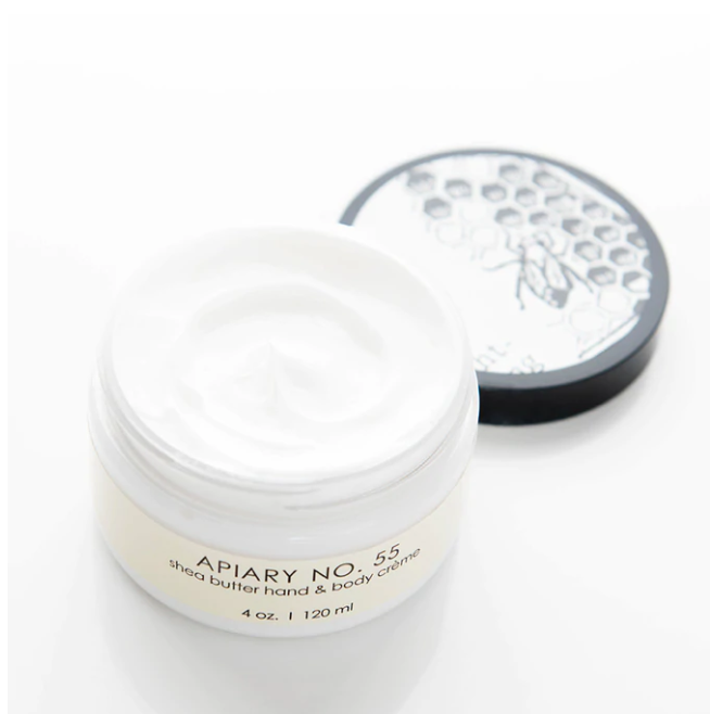 SHEA BUTTER HAND CREME - APIARY NO. 55 #50030