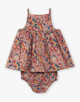 BABY DRESS TERRACOTTA
