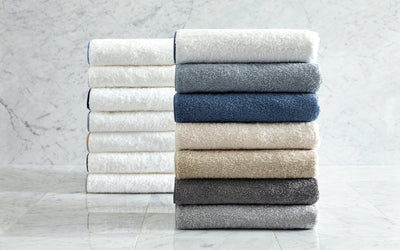 MATOUK CAIRO TOWELS COLLECTION WITH STRAIGHT PIPING (Colors 17-20)