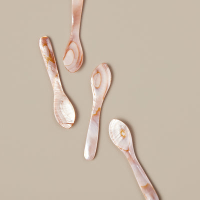 SPOON PINK & BROWN SEASHELL (Available in 2 Sizes)
