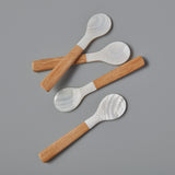 SPOON SEASHELL & BAMBOO MEDIUM