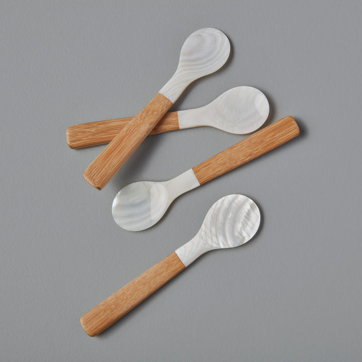SPOON SEASHELL & BAMBOO MEDIUM #39191