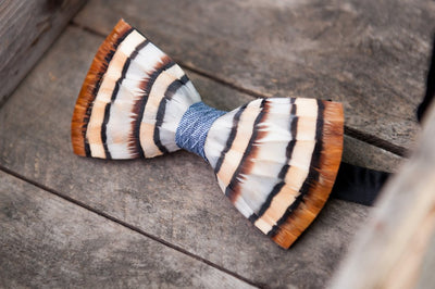 BOW TIE FEATHER - CHUKA PARTRIDGE FEATHERS #27376
