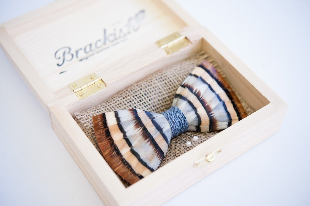 BOW TIE FEATHER - CHUKA PARTRIDGE FEATHERS #27376