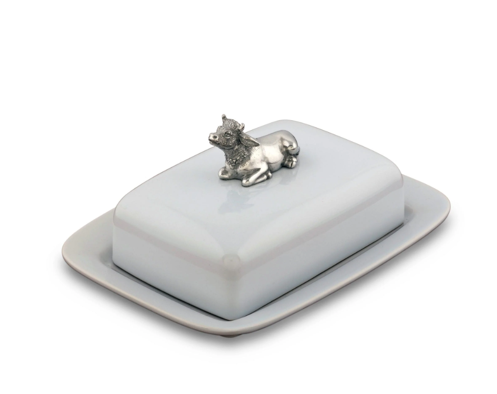 BUTTER DISH THE COW